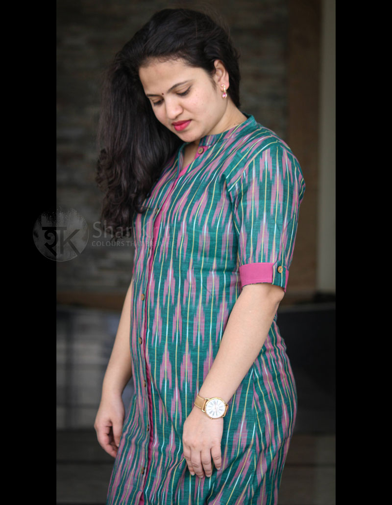 IKKAT VOL 5 BY BLUE HILLS RAYON CASUAL WEAR EXCLUSIVE KURTI OUTFIT - Reewaz  International | Wholesaler & Exporter of indian ethnic wear catalogs.